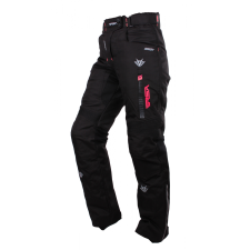 RSA Greby 2 női motoros nadrág fekete-rózsasín motoros nadrág