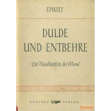 Räscher Dulde und Entbehre antikvárium - használt könyv