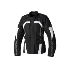 RST Alpha 5 CE női textil dzseki - fekete/fehér, XS méret motoros kabát