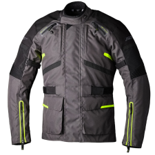 Rst endurance ce textil dzseki - grafit/fényes sárga motoros kabát