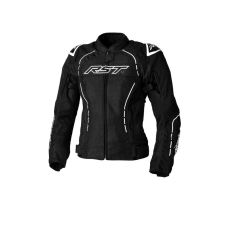 RST Női S1 Mesh CE Textil Dzseki - Fekete/Fehér Méret XXL motoros kabát