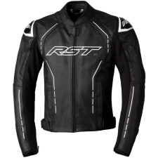 RST S1 CE Bőrdzseki - Fekete/Fekete/Fehér XS méret motoros kabát
