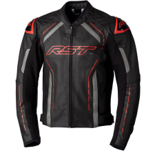 RST S1 CE Bőrdzseki - Fekete/Szürke/Piros Méret XL motoros kabát