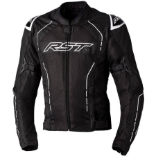 RST S1 Mesh CE Textil Dzseki - Fekete/Fehér Méret S motoros kabát