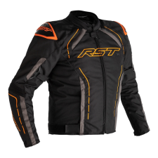 RST S-1 Dzseki Textil Fekete/Szürke/Narancssárga Méret M motoros kabát