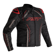 RST S-1 Dzseki Textil Fekete/Szürke/Piros Méret 3XL motoros kabát