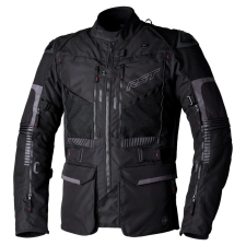 RST textil dzseki Ranger CE férfi - Fekete motoros kabát