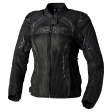 RST textil dzseki S1 hálós női - Fekete motoros kabát
