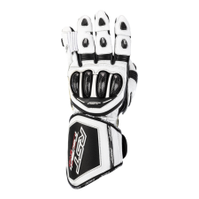 RST Tractech Evo 4 bőrkesztyű fehér/fekete, S méret motoros kesztyű