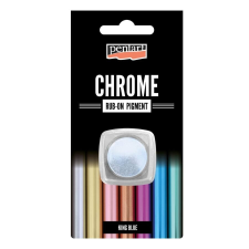 Rub-on pigment chrome effect 0,5g - királykék hobbifesték