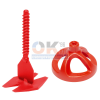 RUBI Cyclone Csavaros szintező 500db FEJ + 1000db TALP, 3mm fuga, 3-20mm laphoz (ru35946cs21)