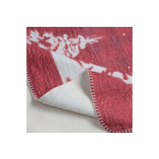 Rudolf karácsonyi pamut-akril takaró Piros 200x220 cm lakástextília