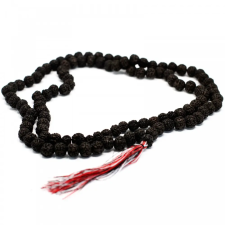  Rudraksha Mala Lánc - Sötét karkötő