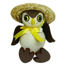  Rugós figura (bagoly, kalapos) játékfigura