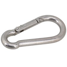  Rugós karabiner DIN 5299/C, 10x100 A4 barkácsolás, csiszolás, rögzítés
