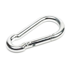  Rugós karabiner DIN 5299/C 6x60 Vz. barkácsolás, csiszolás, rögzítés