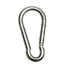 Rugós karabiner Zn 10x100- as (13786) barkácsolás, csiszolás, rögzítés
