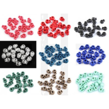  Rugós zsinór vég  - 10 db/csomag dekorációs kellék