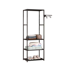  Ruhaállvány LRA-03 fekete bútor