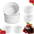 Ruhhy 25705 Kerámia sütőedény 6 darab, fehér