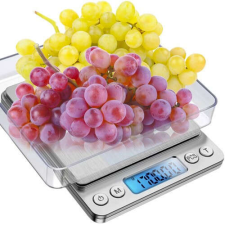 Ruhhy Precíz konyhai mérleg, digitális kijelzővel, 2 kg konyhai mérleg