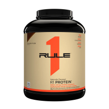 RULE1 R1 Protein Naturally Flavored - Természetes Ízesítésű Fehérje (28 Adag, Csokoládés Fudge) vitamin és táplálékkiegészítő