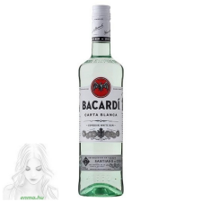 Rum, Bacardi Carta Blanca Rum 0,7L (37,5%) rum