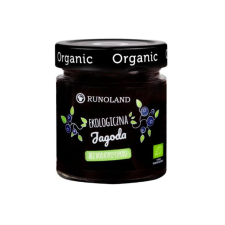  Runoland bio feketeáfonya dzsem 200 g alapvető élelmiszer