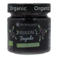 Runoland RUNOLAND BIO FEKETEÁFONYA DZSEM 200G reform élelmiszer