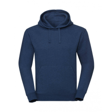 Russell Europe Férfi kapucnis hosszú ujjú pulóver Russell Europe Men's Authentic Melange Hooded Sweat XS, Óceán Melange