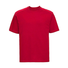 Russell Europe Férfi rövid ujjú póló Russell Europe Heavy Duty Workwear T-Shirt -2XL, Klasszikus Piros