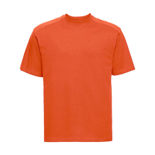Russell Europe Férfi rövid ujjú póló Russell Europe Heavy Duty Workwear T-Shirt -4XL, Narancssárga férfi póló