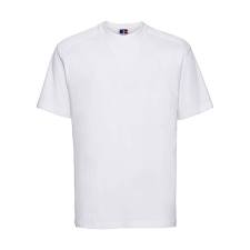 Russell Europe Férfi rövid ujjú póló Russell Europe Heavy Duty Workwear T-Shirt -M, Fehér férfi póló