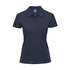 Russell Europe Női Galléros póló Rövid ujjú Russell Europe Ladies&#039; Piqué Polo - XS, Sötétkék (navy) női póló