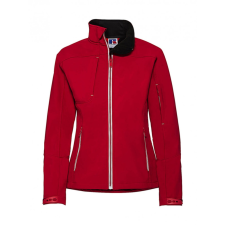 Russell Europe Női hosszú ujjú Softshell Russell Europe Ladies&#039; Bionic Softshell Jacket XS, Piros női dzseki, kabát
