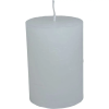  Rusztikus henger gyertya 70x100mm fehér