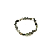 Rutilkvarc zöld pebble karkötő A 6-10mm karkötő