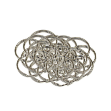  RX.25.KR.50KS kulcskarika 25mm / szett 50db kulcstartó