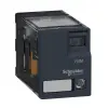  RXM4AB3P7 mini dugaszolható relé 4CO, 6A, 230VAC, LED Schneider