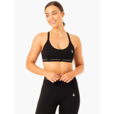 Ryderwear Sports bra Reflex Cross Over Black - Ryderwear