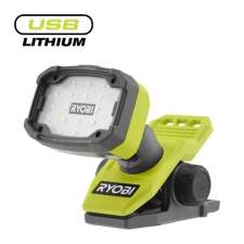 Ryobi RLC4-0 USB csíptethetős lámpa akkumulátor és töltő nélkül kültéri világítás