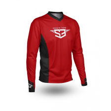  S3 Piros Kollekció Mez motocross mez