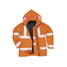  S468 - Jól láthatósági 4 az 1-ben kabát - narancs láthatósági ruházat