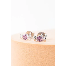  S925 Ezüst Szaloncukor Alakú Swarovski® Kövekkel Kirakott Fülbevaló fülbevaló