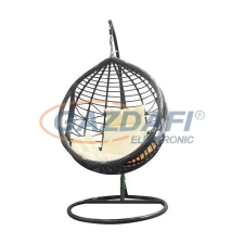 S&G SG SARABURI 251 rattan függőfotel párnaszettel 200x105 cm fémvázas kivitel. kerti bútor