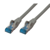S-Conn S/FTP CAT6a Patch kábel 0.5m Szürke
