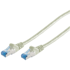 S-Conn S/FTP CAT6a Patch kábel 3m Szürke kábel és adapter