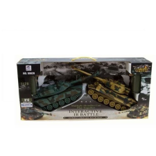 S-Idee Készlet: Leopard &amp; German Tiger harcoló tankok (4260463521788) távirányítós modell