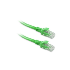 S-Link CAT6 UTP kábel 1m - Zöld kábel és adapter
