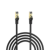S-Link Kábel - MM-CAT7010 (S / FTP patch kábel, CAT7, 10 GBPS, aranyozott, fekete, 10m)
